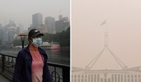 Melbourne and Canberra have each recorded the worst air quality in the world in recent days. (Images: AAP)