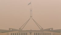 The air pollution in Canberra resulting from bushfires was measured as the worst in the world. (Image: AAP)