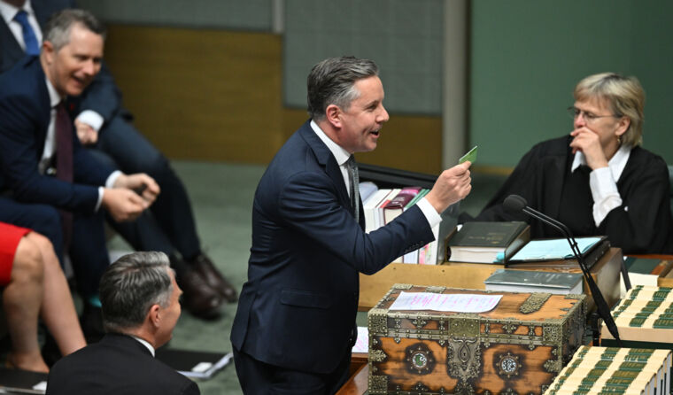 Mark Butler in Question Time.