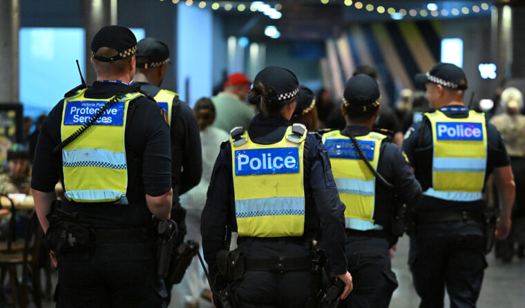 Victoria police officers