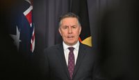Mark Butler at a press conference. 