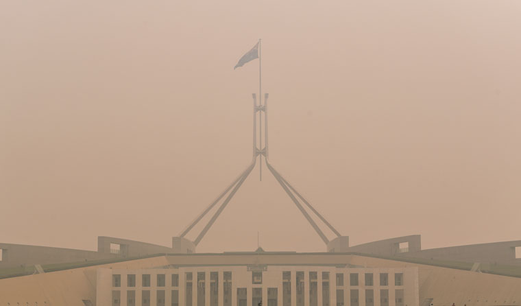 Canberra air pollution.
