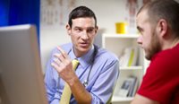 GP with male patient