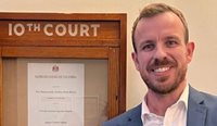 Dr Adam Smith at the Supreme Court of Victoria earlier this year. (Image: Supplied)