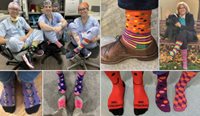 Doctors in crazy socks