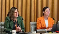 RACGP President Dr Nicole Higgins with Independent MP Dr Sophie Scamps at the Friends of General Practice roundtable.
