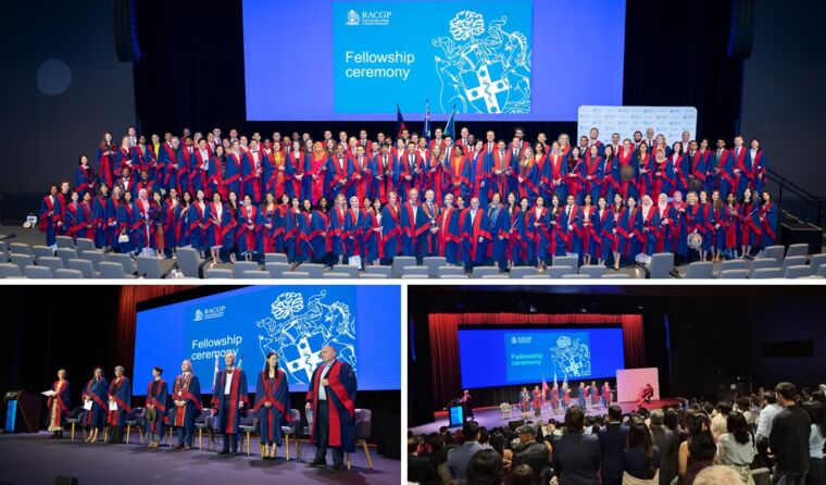 NSW Fellowship ceremony.