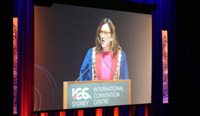 RACGP President Dr Nicole Higgins addressing the WONCA 2023 Conference Opening in Sydney.