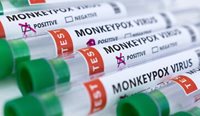 Positive monkeypox samples.
