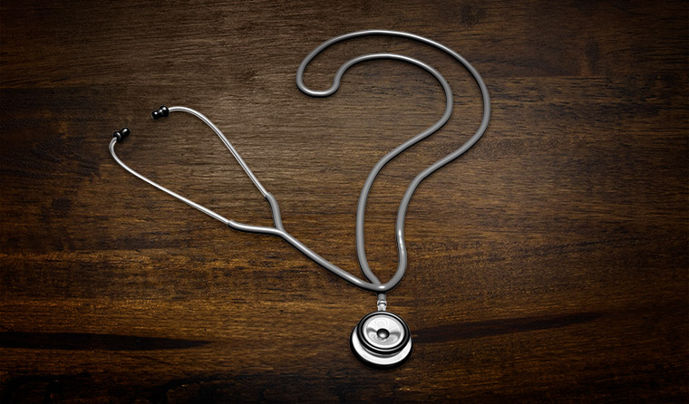 Stethoscope question mark