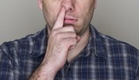 There is no evidence to suggest that nose picking makes people more susceptible to dementia.