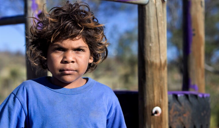 Aboriginal Australian child
