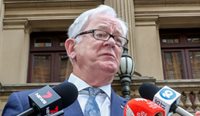 Former trade minister Andrew Robb, one of four witnesses on day one of the Royal Commission, believes ‘hundreds of thousands’ of people live and die with a mental illness. (Image: David Crosling)