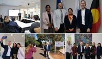The visit is a ‘fantastic opportunity to meet our rural GPs, GPs in training… and understand community needs’. (Images: Jake Pinskier)