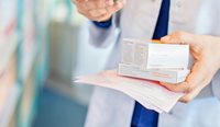 Taking medicines from the shelf