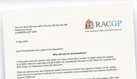 RACGP letter