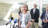 RACGP NSW&ACT Chair Dr Rebekah Hoffman speaking to media about ADHD reforms in Sydney on Tuesday.