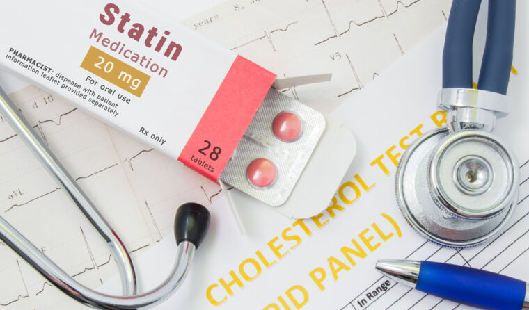 A blister pack of statins.