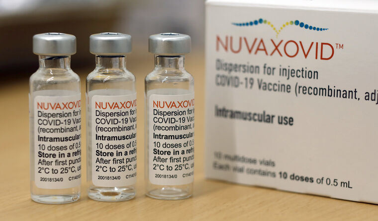 Novavax vaccines.