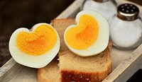 The Heart Foundation recommends eating no more than three egg-based meals per week.