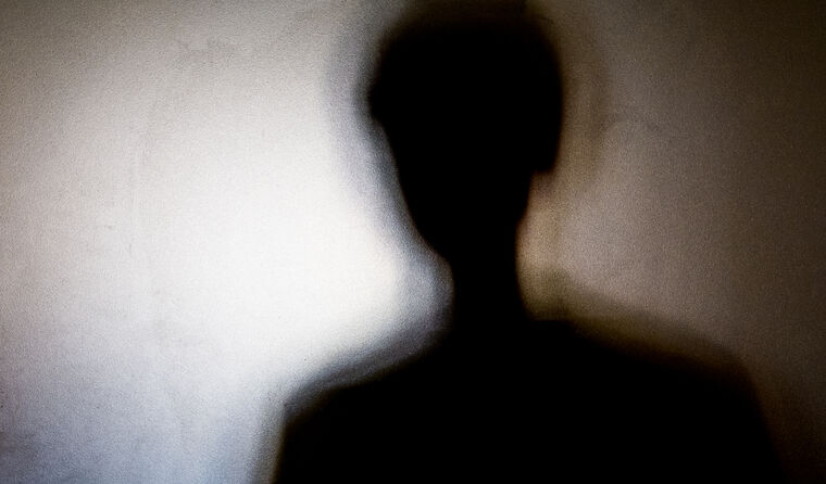 Silhouette of person