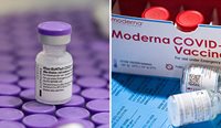 Data suggest swollen lymph nodes will occur more frequently after Pfizer and Moderna boosters than after either the first or second doses. (Images: AAP)