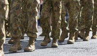 Veterans stock image