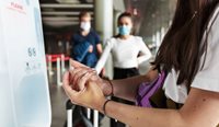 All airline travellers are now required to wear masks at airports and for the duration of the trip.