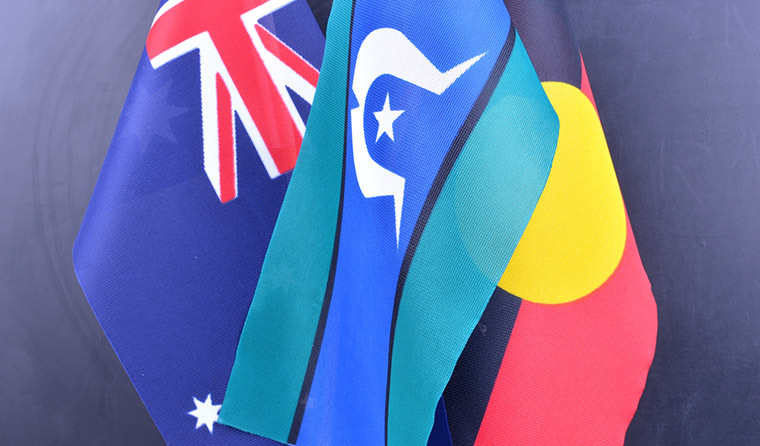 Australian, Torres Strait Islands, Aboriginal flag