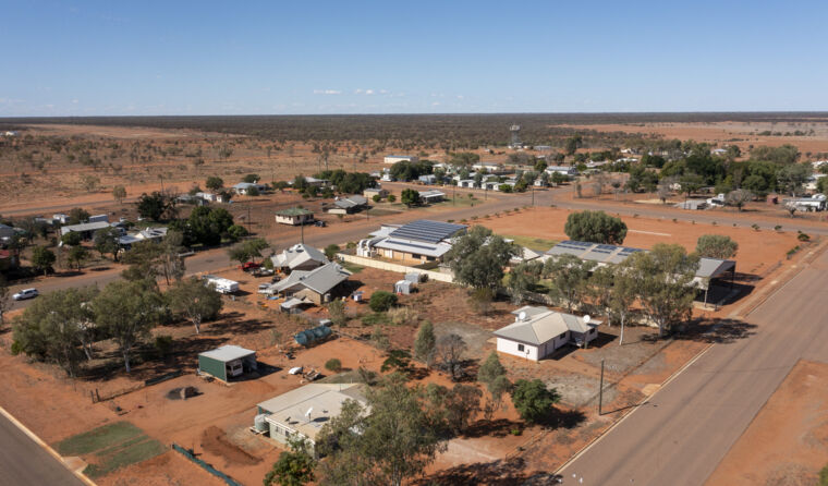 Rural town in Queensland