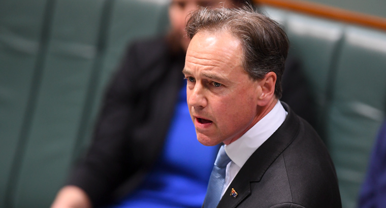 Federal Health Minister Greg Hunt said the Government’s boost in mental health funding is a sign of its support for Australians’ mental health. (Image: Lukas Coch)