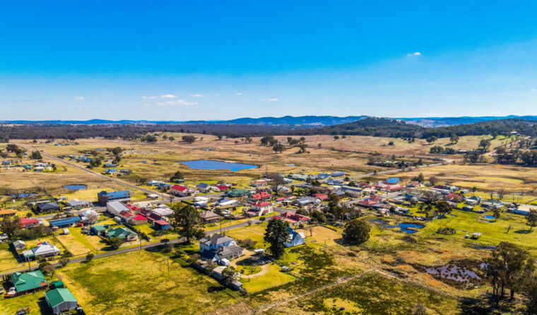 Rural Australian town.