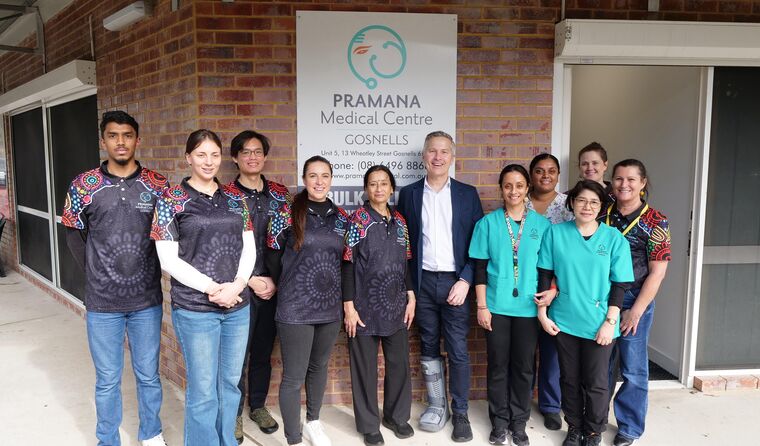 GPs at the Pramana Medical Centre in WA.