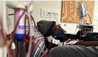 Aboriginal man on dialysis.