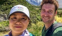 Dr Michelle Chen and Dr Sean Mitchell are supporting each other through Dr Mitchell’s cancer journey.