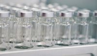 Empty vaccine vials.