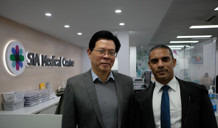 Victorian GP Dr Martin Sia and RACGP Victoria Depu