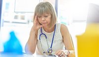 An excess of frontline healthcare workers continue to work when unwell, an international study has found.