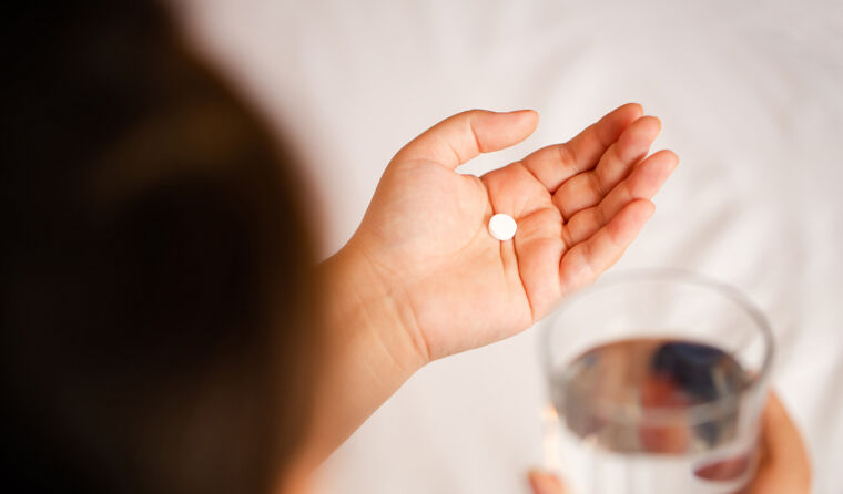 Person with illicit drugs