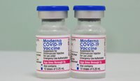 The Moderna paediatric vaccine is in short supply globally. (Image: AAP)