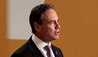 Federal Health Minister Greg Hunt said Australia has secured a national cold chain distribution program as part of its agreement with Pfizer/BioNTech. (Image: AAP)