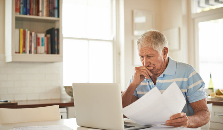 Man on laptop