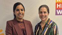 The RACGP’s Vice-President Dr Ramya Raman and Rural Health West CEO Catherine Elliott.