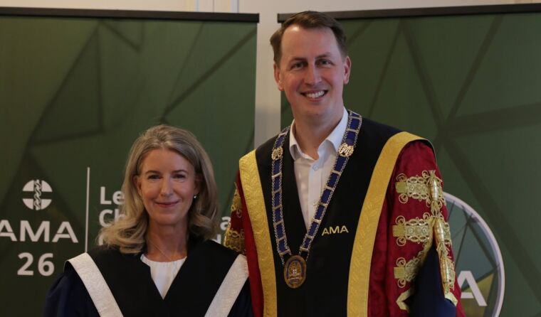 Dr Sarah Whitelaw and Dr Michael Bonning.