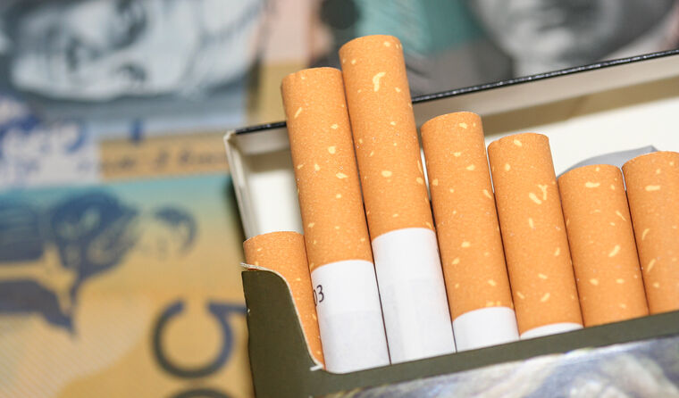 A packet of cigarettes.