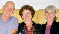 The Creative Doctors Committee: Dr Howard Gwynne, Dr Marg Gottleib and Dr Jan Orman