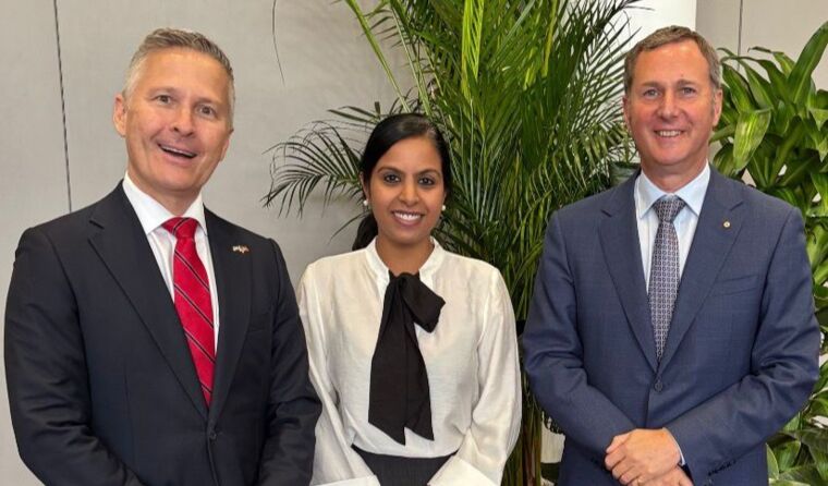 Dr Michael Wright and Dr Ramya Raman 