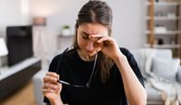 Fatigue and low mood are among the symptoms experienced by women with long COVID.