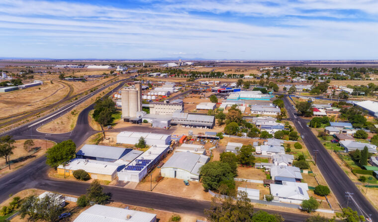 Rural Australian town.