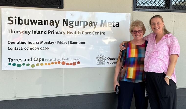 Professor Jenny May with Dr Ineke Wever